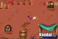 Pantalla Disney's Aladdin