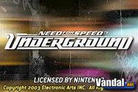 Need for Speed Underground