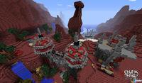 Recrean el mundo de World of Warcraft en Minecraft