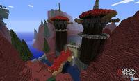 Recrean el mundo de World of Warcraft en Minecraft