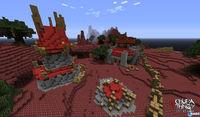 Recrean el mundo de World of Warcraft en Minecraft