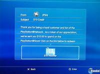 Sony estaría regalando 10 dólares en descargas a algunos usuarios de PlayStation Network
