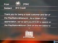Sony estaría regalando 10 dólares en descargas a algunos usuarios de PlayStation Network
