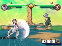 Pantalla Dragon Ball Z: Budokai 2