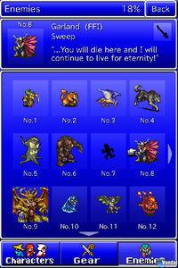 Pantalla Final Fantasy: All The Bravest