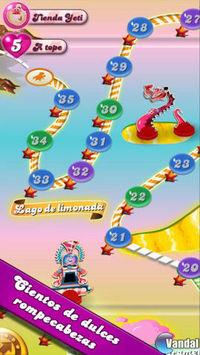 Pantalla Candy Crush Saga