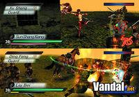 Pantalla Dynasty Warriors 4 Xtreme Legends
