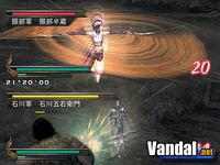Pantalla Samurai Warriors