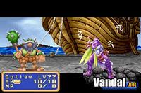 Pantalla Shining Force: Resurrection of the Dark Dragon