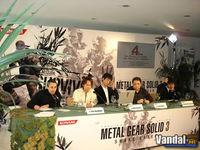 Presentaci�n y rueda de prensa de Metal Gear Solid 3