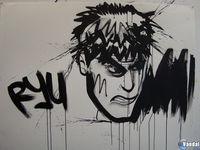 El artista Dave White conmemora el lanzamiento de Street Fighter IV