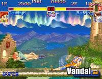 Pantalla Hyper Street Fighter 2