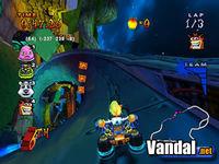 Imagen 3 de Crash Bandicoot: Nitro Kart para PlayStation 2