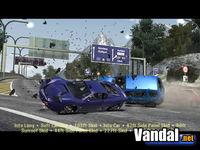 Pantalla Burnout 3 Takedown