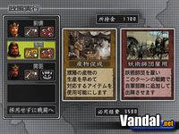 Pantalla Dynasty Warriors 4 Empires