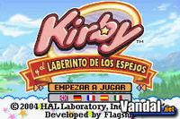 Kirby: El Laberinto de los Espejos