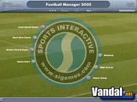 Pantalla Football Manager 2005