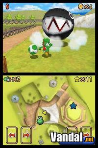 Pantalla Super Mario 64 DS