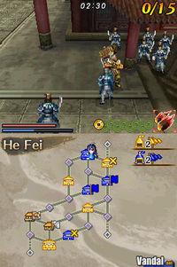 Imagen 30 de Dynasty Warriors DS: Fighter's Battle para Nintendo DS