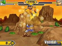 Pantalla Dragon Ball Z Super Sonic Warriors 2
