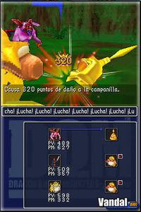 Pantalla Dragon Quest Monsters: Joker