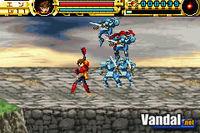 Pantalla Advance Guardian Heroes