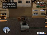 Pantalla Grand Theft Auto: San Andreas