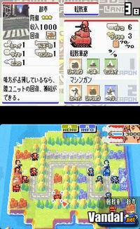 Pantalla Advance Wars Dual Strike