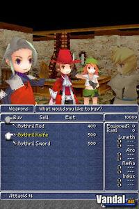 Imagen 50 de Final Fantasy III para Nintendo DS