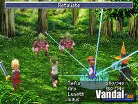 Pantalla Final Fantasy III