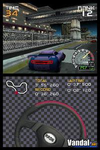 Pantalla Ridge Racer DS