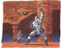 Se muestran las ilustraciones originales de The Legend of Zelda