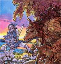 Se muestran las ilustraciones originales de The Legend of Zelda