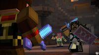 Reaches the eighth episode of Minecraft: Story Mode