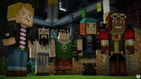 Reaches the eighth episode of Minecraft: Story Mode