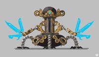 One of the guards is shown in the new illustration of The Legend of Zelda: Breath of the Wild
