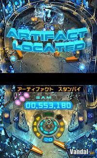 Pantalla Metroid Prime Pinball