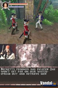 Imagen 2 de Pirates of the Caribbean: Dead Man's Chest para Nintendo DS