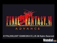 Imagen 16 de Final Fantasy VI para Game Boy Advance