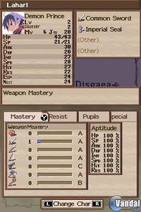 Imagen 85 de Disgaea: The Hour Of Darkness para Nintendo DS