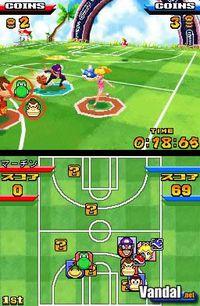 Pantalla Mario Slam Basketball