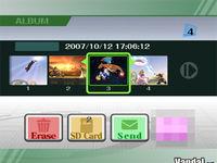 Saca y env�a fotos con Super Smash Bros. Brawl