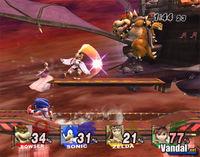 Convi�rtete en espectador en Super Smash Bros. Brawl