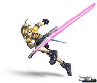 Saki Amamiya dispuesto a ayudarte en Super Smash Bros. Brawl