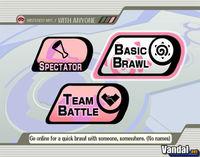 As� son las luchas b�sicas online de Super Smash Bros Brawl