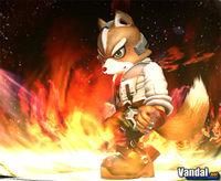 Fox McCloud asoma el hocico en Super Smash Bros. Brawl