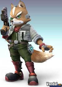 Fox McCloud asoma el hocico en Super Smash Bros. Brawl