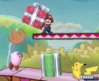 Las cajas y barriles en Super Smash Bros. Brawl
