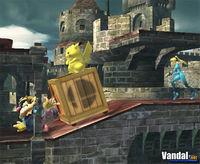 Las cajas y barriles en Super Smash Bros. Brawl