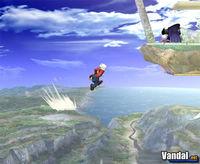 Ridiculiza las leyes de la gravedad en Super Smash Bros. Brawl